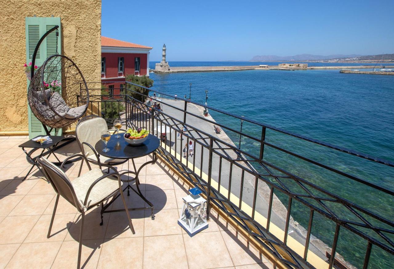 Casa Alba Seaview House Chrissi Akti Chania Exterior foto